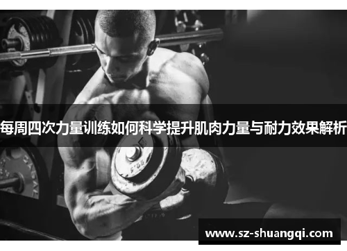 每周四次力量训练如何科学提升肌肉力量与耐力效果解析